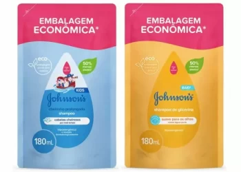 JOHNSON’S® lança embalagem refil para xampus infantis