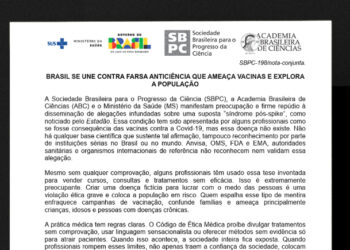 Saúde e entidades divulgam carta contra farsa anticiência que ameaça vacinas
