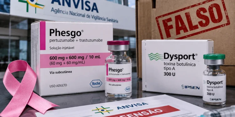 Anvisa manda apreender medicamento falsificado para câncer de mama