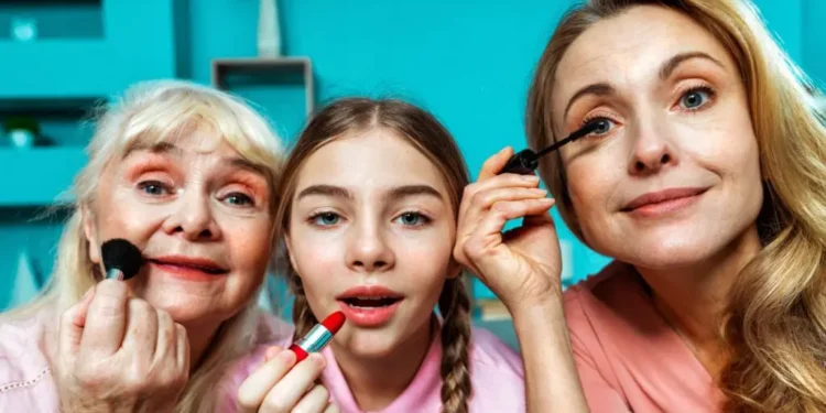Como cada geração compra produtos de beleza?